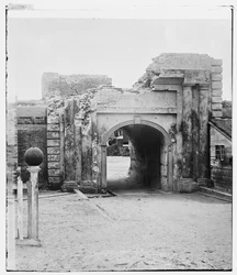 Sally-Port of Fort Moultrie, South Carolina, at War